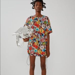 NWT In Hand Zara Mickey Mouse Dress!
